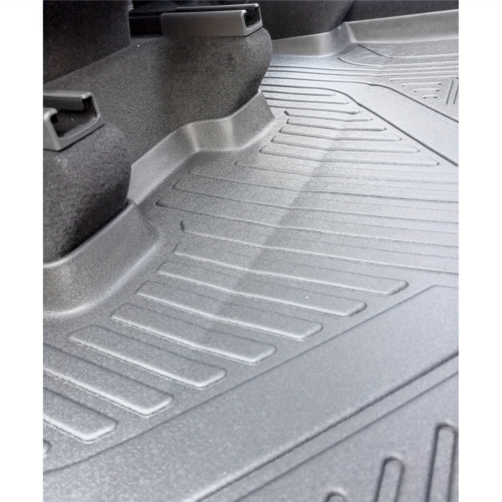 All-Weather TPE Car Floor Mats for Tesla Model Y 2025 Full Set Durable and Easy to Clean