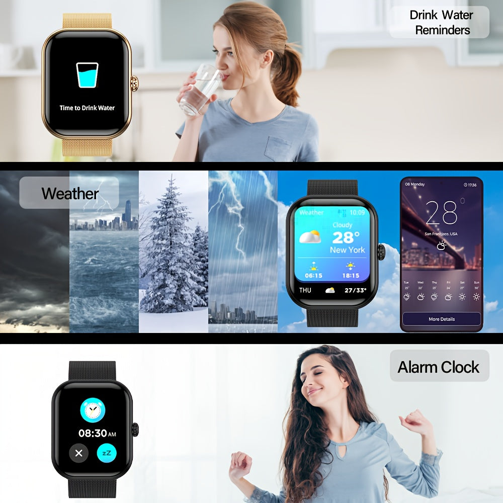 Smart Watch for Men and Women 5.11cm TFT Display 240p 100+ Sports Modes IP68 Waterproof