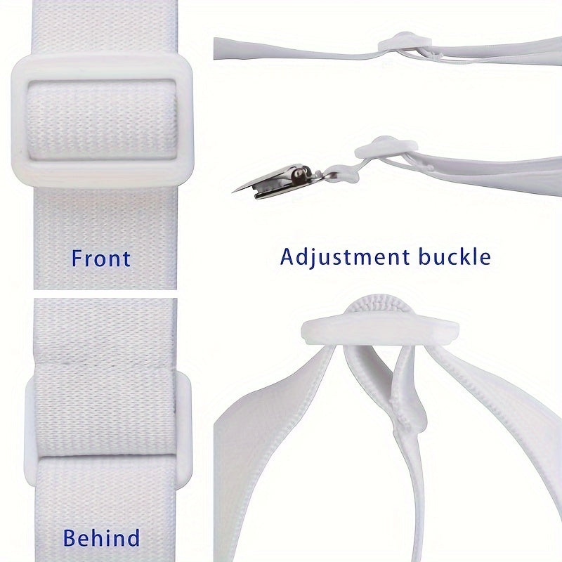 Juego de 2 clips ajustables para sábanas, hebillas antideslizantes para mantener las sábanas seguras