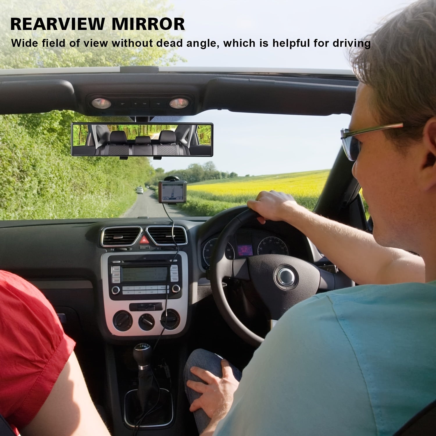 Car SUV Truck Wide-Angle Convex Blind Spot Mirror Rearview Safety