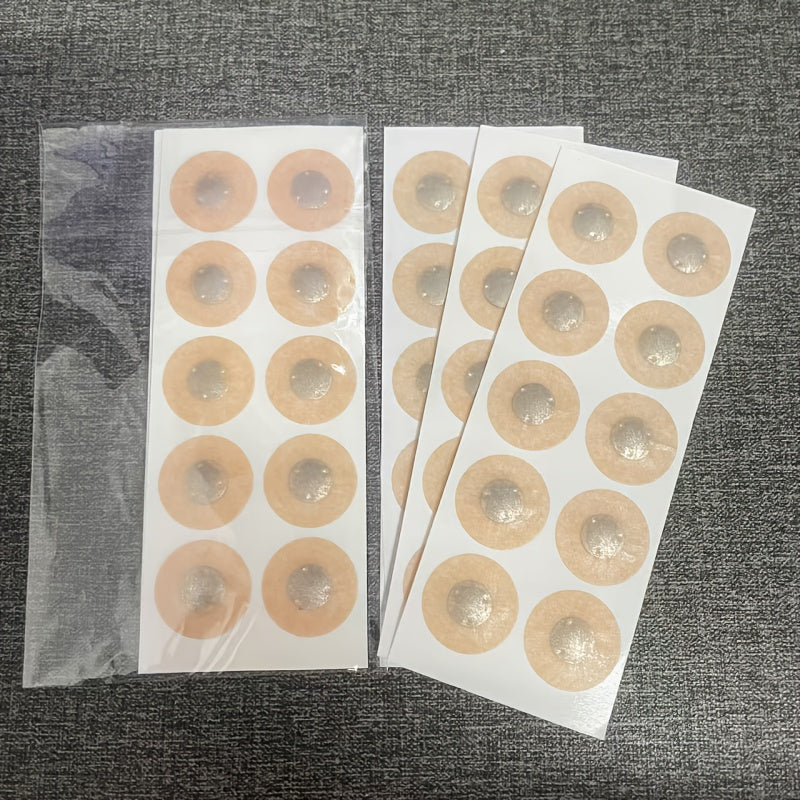 30/60pcs Paper Nasal Dilator Magnetic Stickers for Sleep and Sports