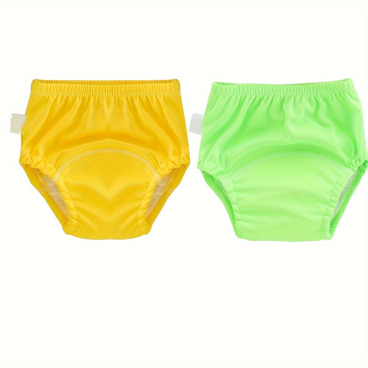Pack de 2 pantalones de entrenamiento para niños y niñas de 0-3 años, lavables en algodón