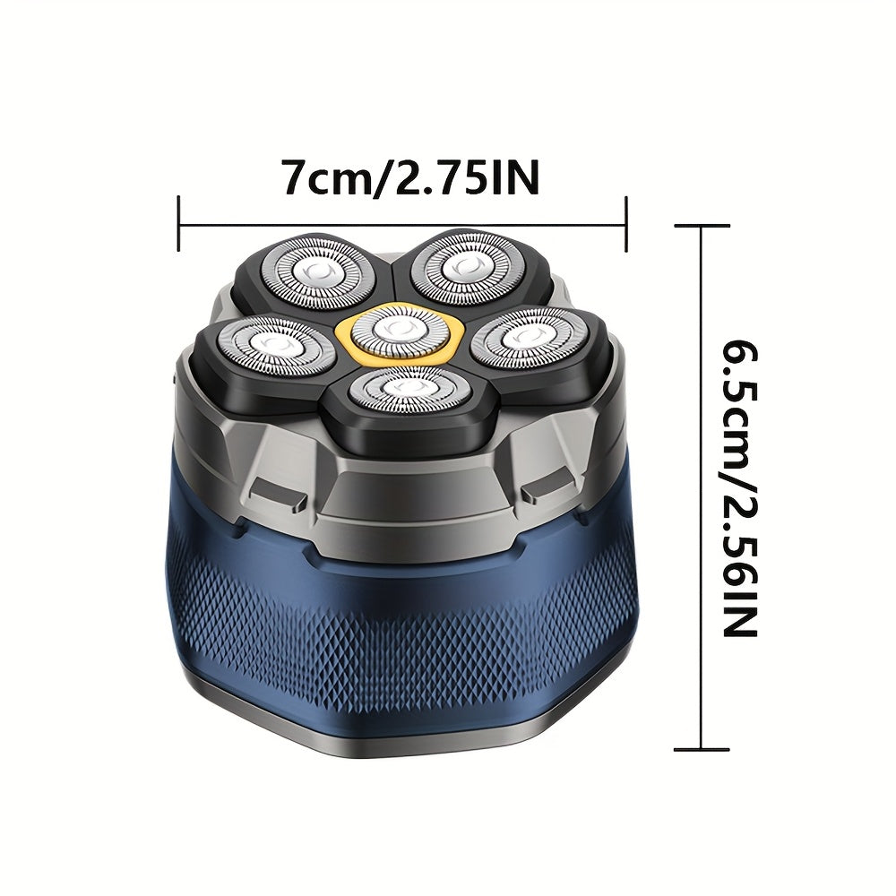 Electric Barber Knife Beard Trimmer Cordless Hair Clipper Adjustable Blade Wet Dry USB Rechargeable 1400mAh Battery Ergonomic Precision