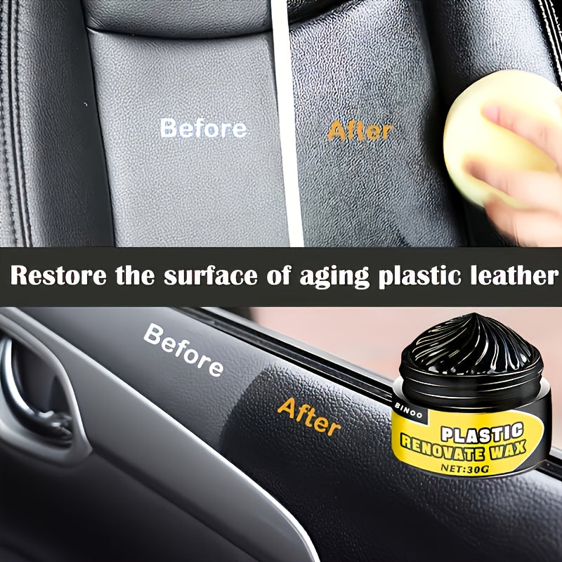 Многофункциональный воск для ремонта автомобилей, пластика и ухода за шинами, полироль для автохимчистки