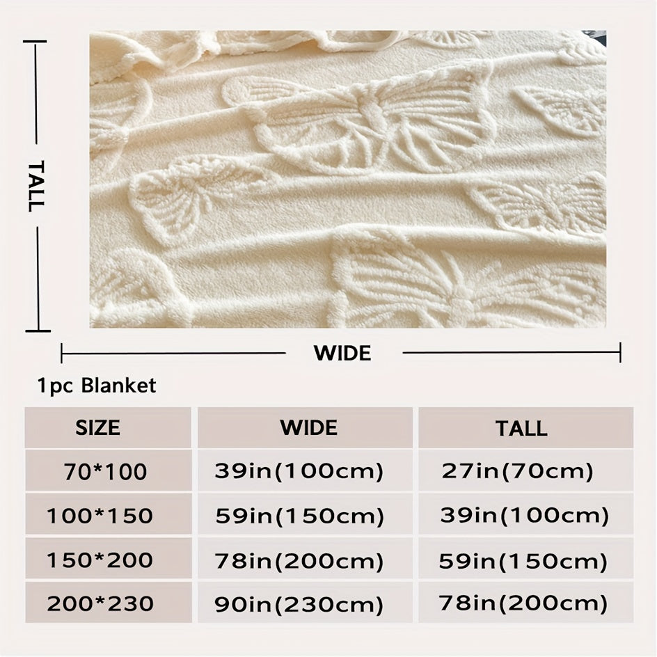 Soft Jacquard Nap Blanket in Multiple Colors for Sofa, Living Room, Office, Car