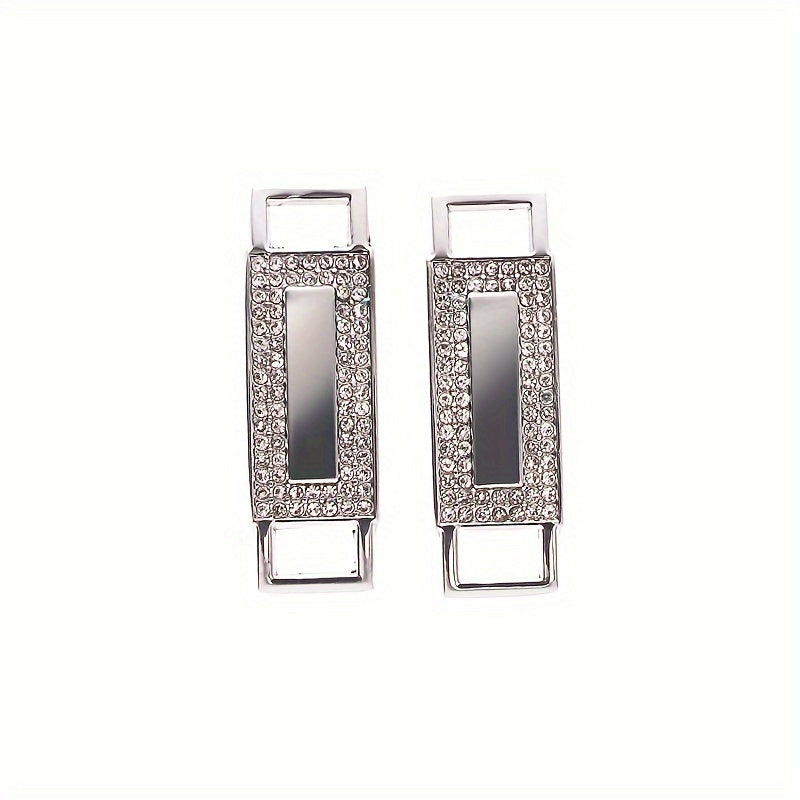 Women's Lace Buckles Inlaid With Zirconia Luxury Alloy Shoe Accessories