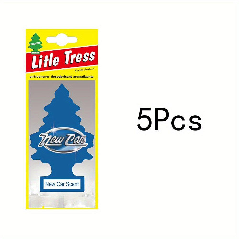 Car Air Freshener Hanging Paper Tree for Home or Vehicle Scented Decor