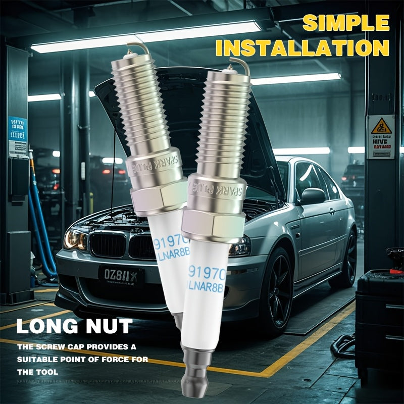 4 dona Iridium chiroqlari avtomobil I6 dvigatellari uchun Buick Chevrolet MG Roewe uchun