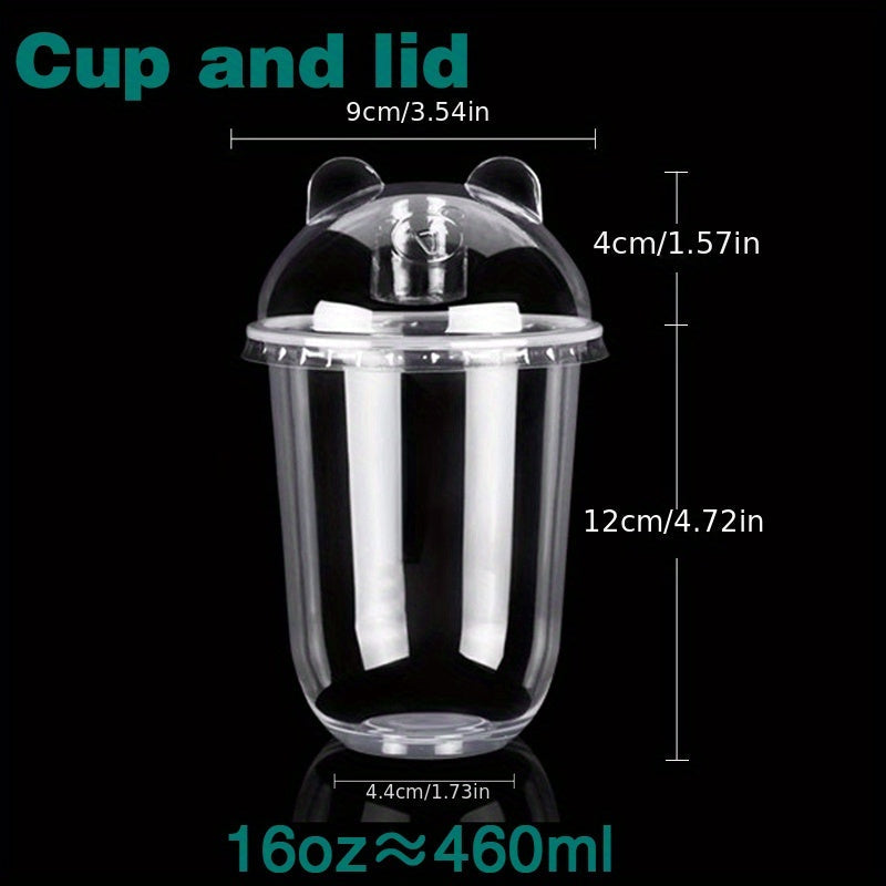 350ml va 460ml hajmdagi qopqoqli bir martalik plastik stakanlar, partiyalar va Rojdestvo yig'inlari uchun juda mos keladi. Pishiriqlar, sharbatlar va sovuq ichimliklar bilan xizmat qilish uchun ideal.