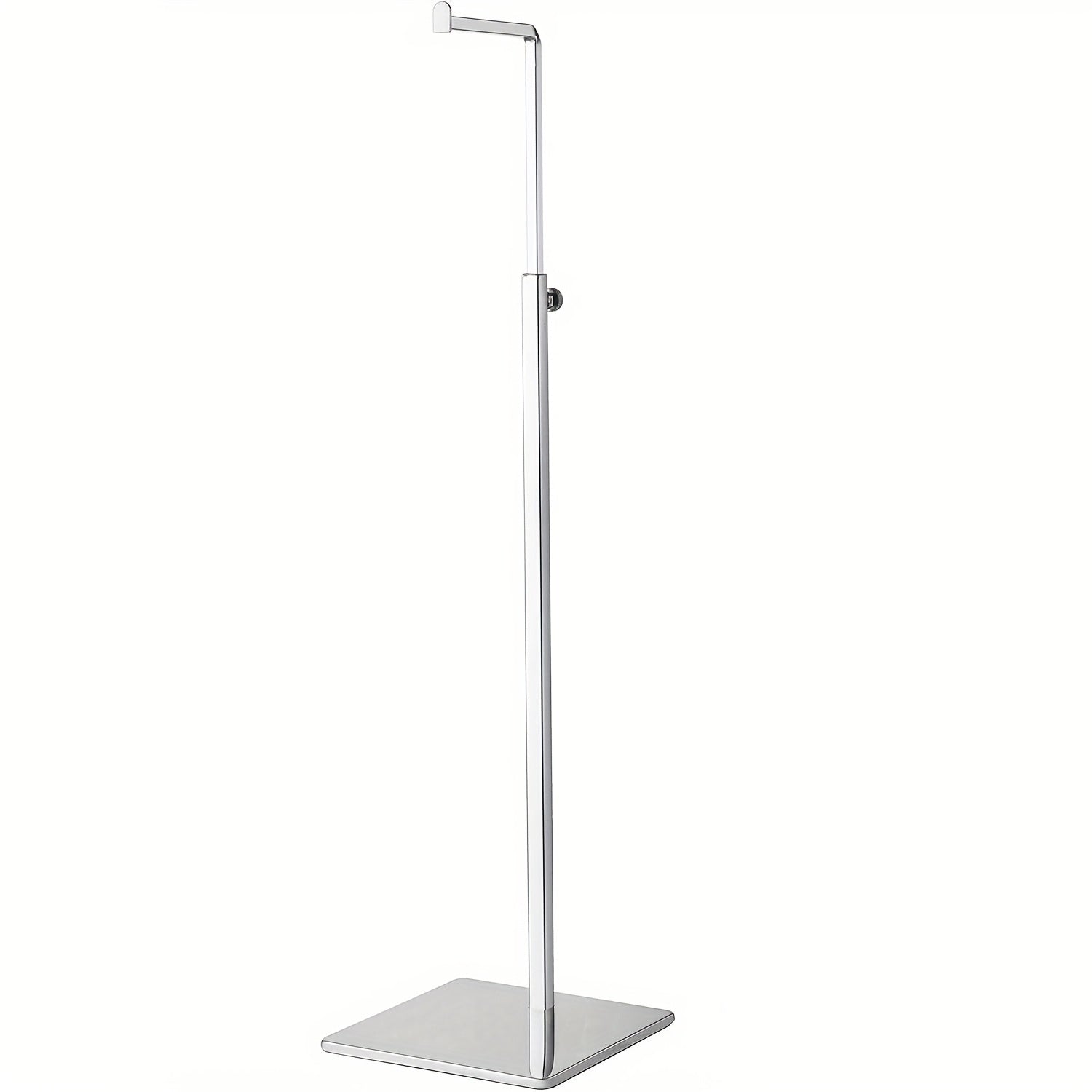 Adjustable Metal Purse Display Stand with Weighted Base for Retail and Home
