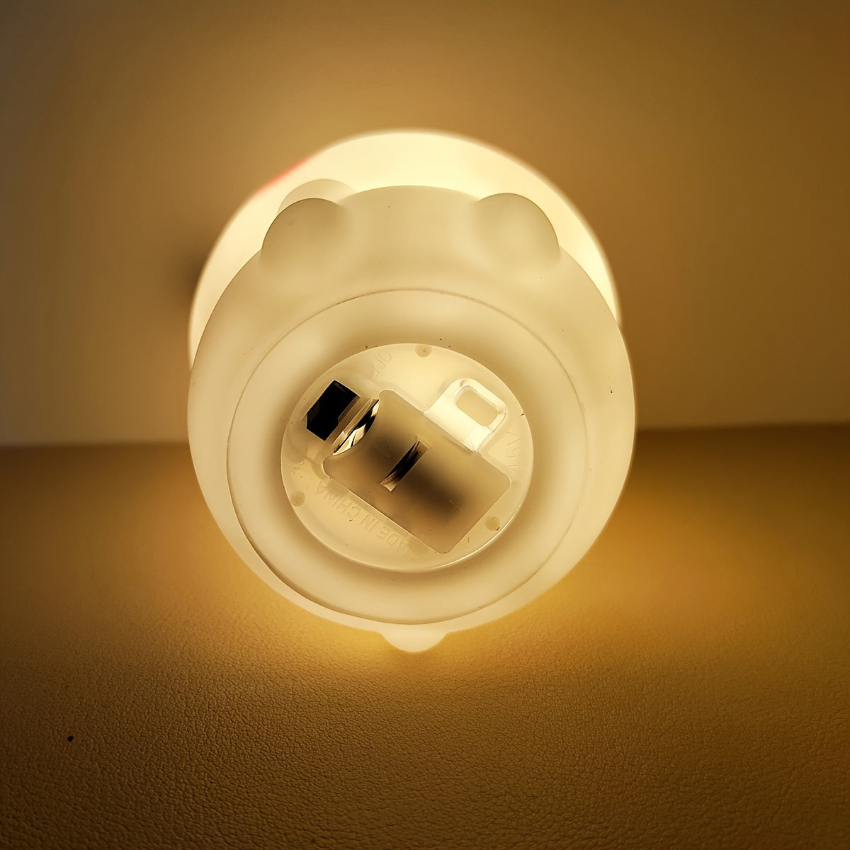 Pink Bunny LED Night Light Battery Operated for Bedroom and Party Decor