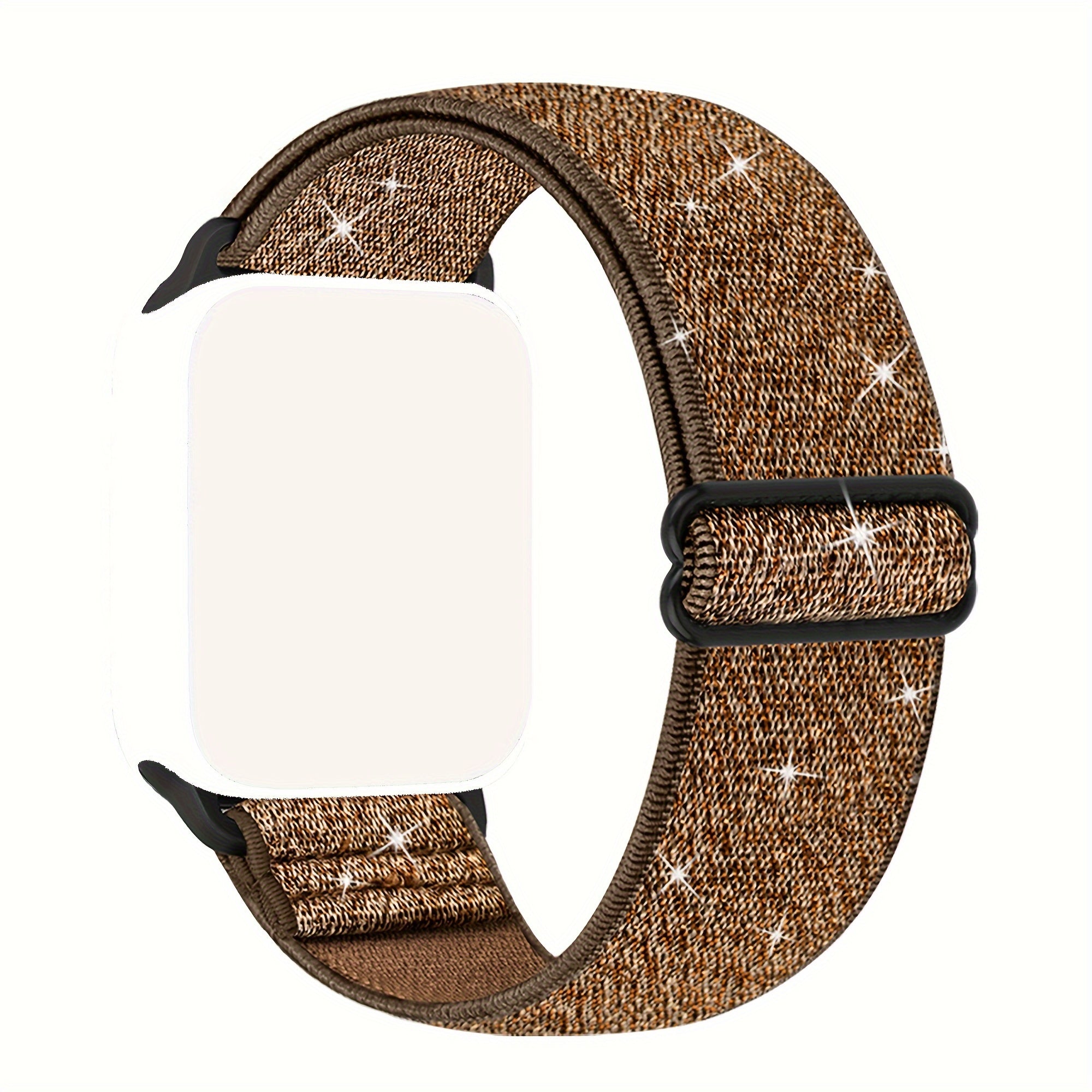 Nylon Apple Watch Band with Butterfly Clasp for Men and Women