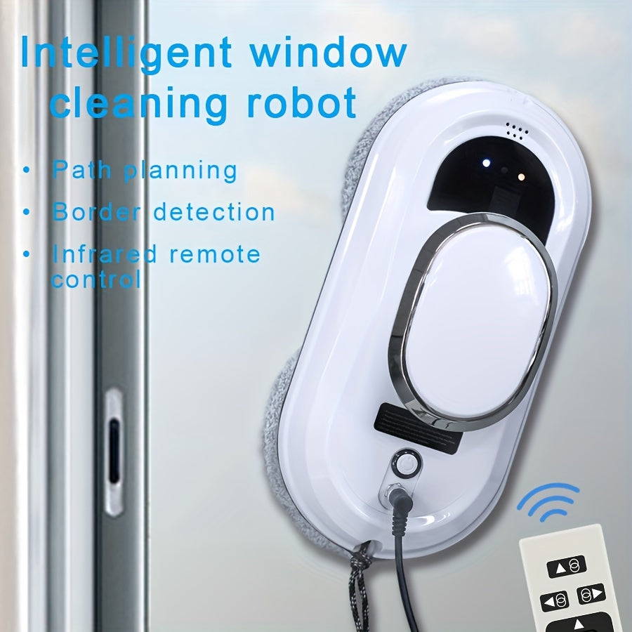 Silent Smart Window Cleaning Robot with Remote Control and Rechargeable Lithium Battery