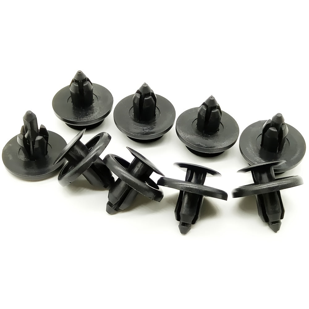 50Pcs Auto Fastener Rivet Clips for Water Tank Cover Door Panel