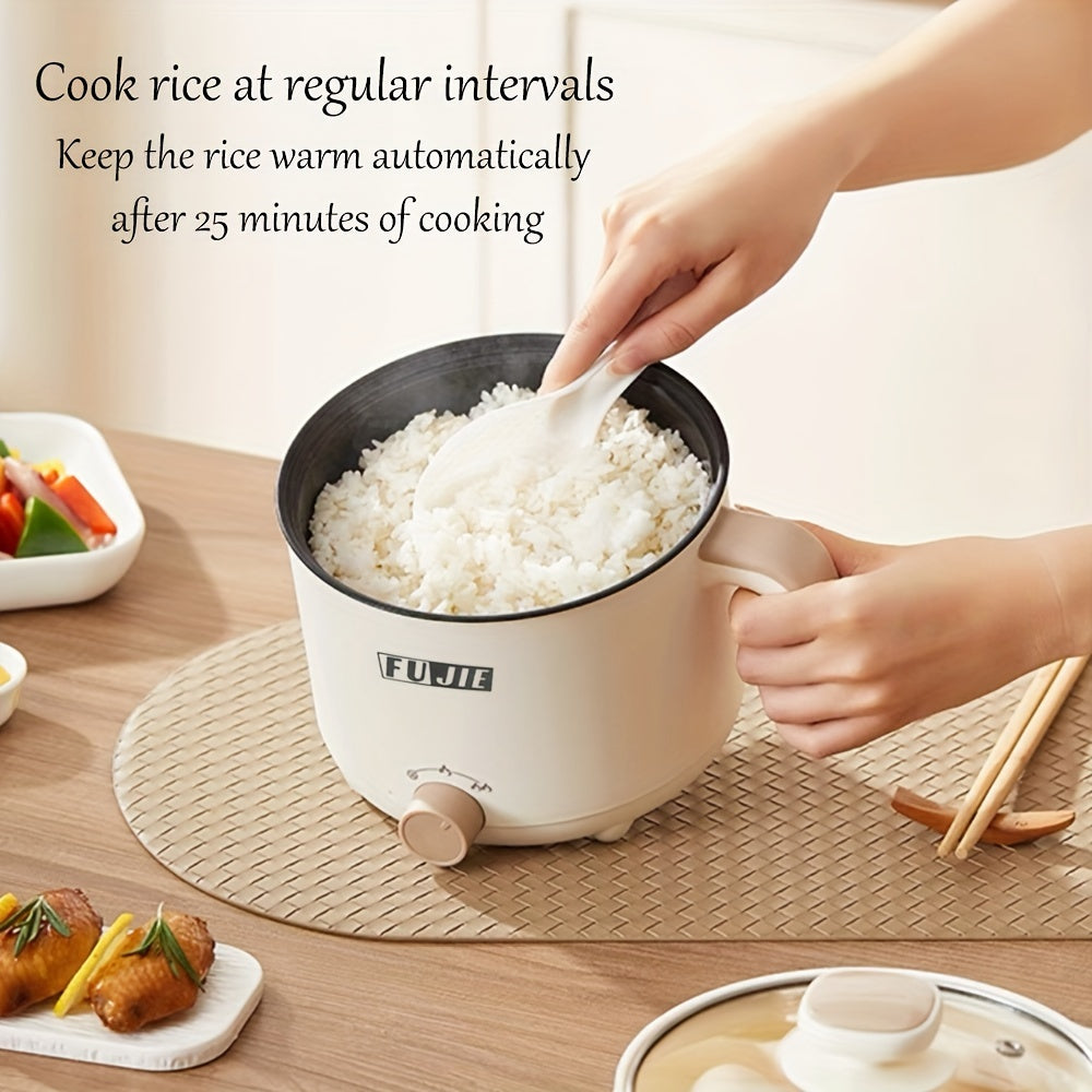 SENBOWE Portativ Elektr Steamer & Wok - Ikki tezlik, sozlanadigan, yopishmaydigan qavat, Shabu-Shabu va Hot Pot uchun ideal, EU rozetkasi, 220-240V