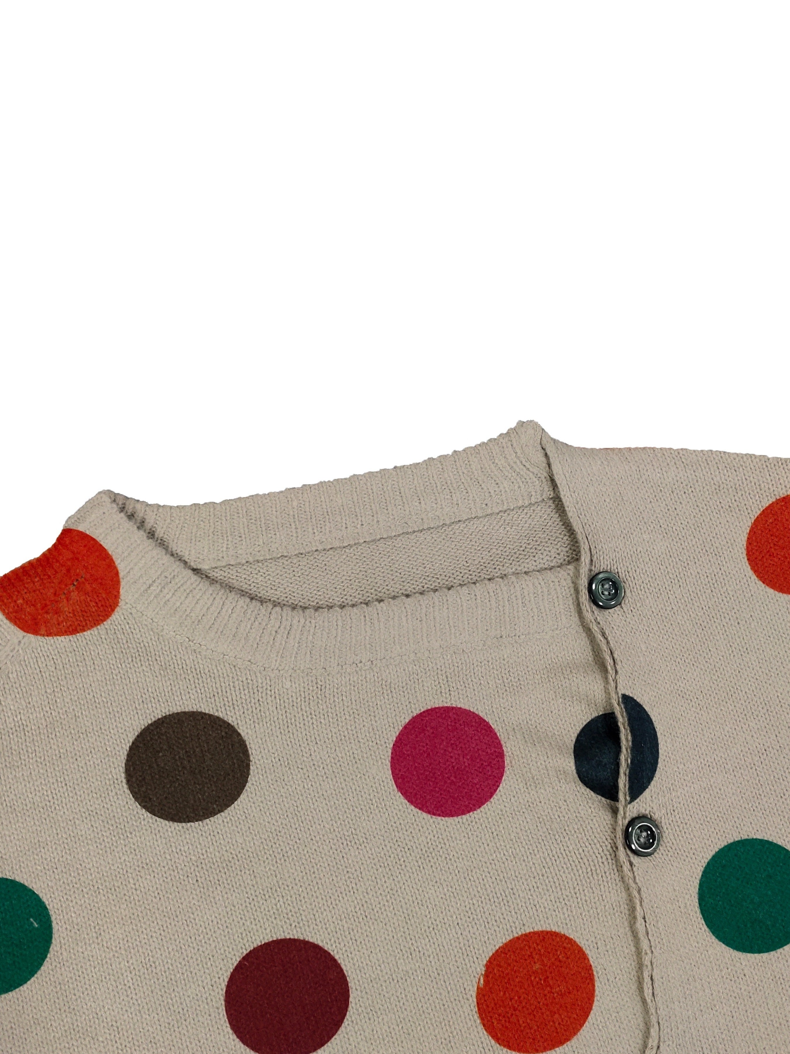Ayollar uchun katta o'lchamli kruj neck pullover sviter rang blokli to'qilgan polyester