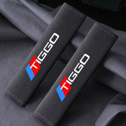 Car Seat Belt Shoulder Cover Soft Plush Cushion Relieves Shoulder Pressure