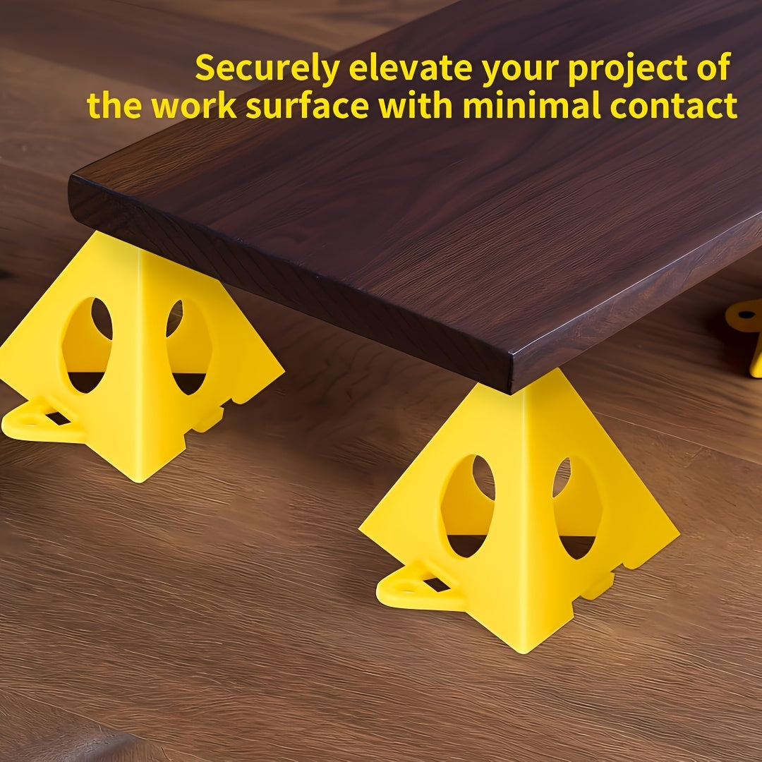 Painter's Pyramid Stand Canvas Paint Stand Pouring Art Accessory