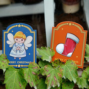 6 ta bayram salomlashuv kartalari to'plami, jumladan, Rojdestvo, Halloween, Thanksgiving va minnatdorchilik kartalari tantanalari uchun