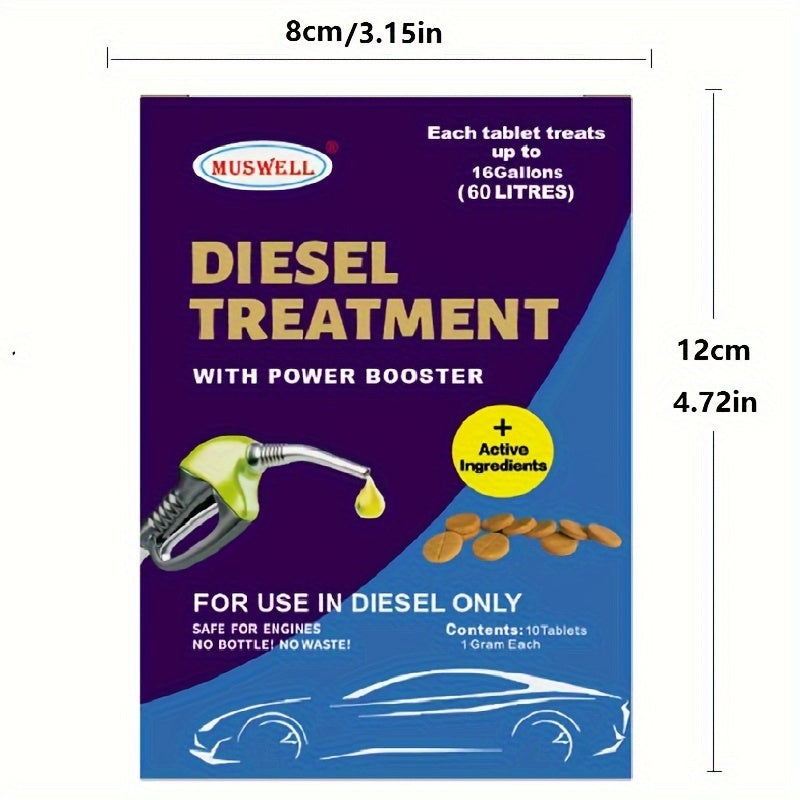 Diesel Treatment with Cetane Booster for Large Engines Fuel Efficiency