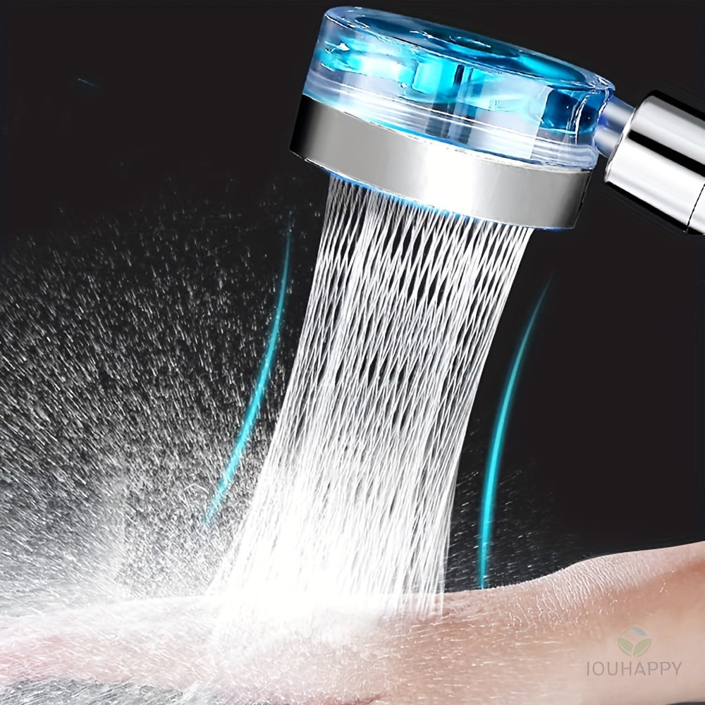 Turbocharged Shower Head with Mist Function Plastic Water-Saving Bathroom Fixture