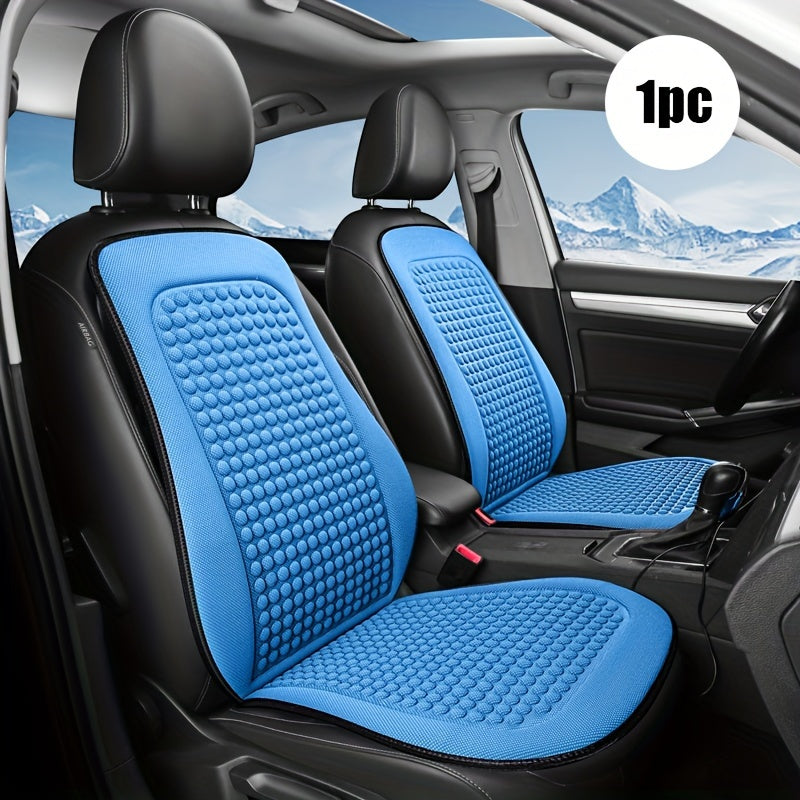 Universal Car Seat Cover Breathable Fabric Front Seat Cushion for All Seasons