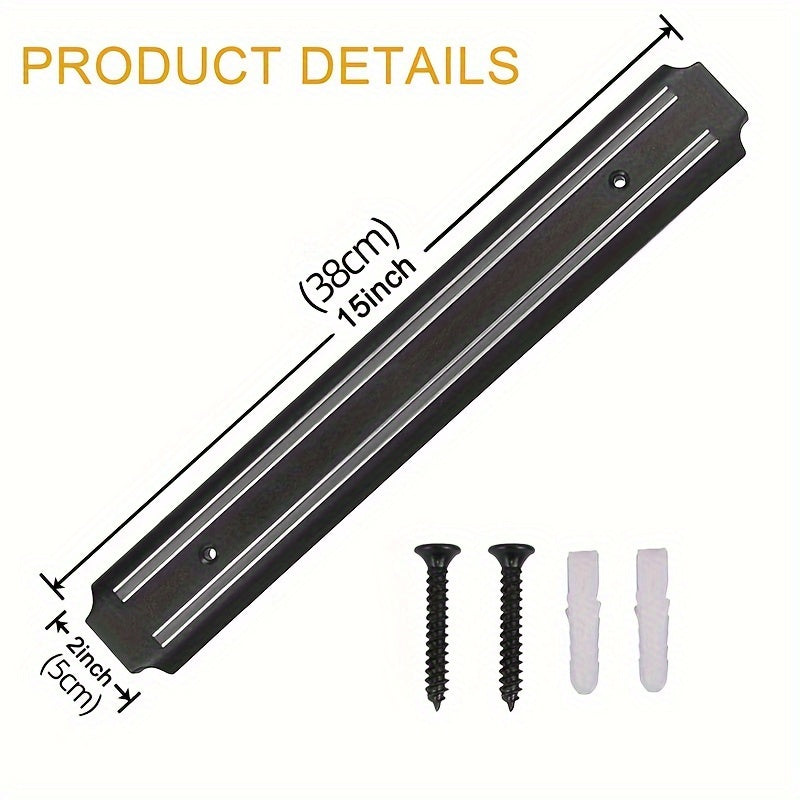 Zinapoyali va ko'p funksiyali oshxona tashkilotchisi, joyni tejash uchun magnit pichoq tasmasi bilan zanglamaydigan po'latdan yasalgan.