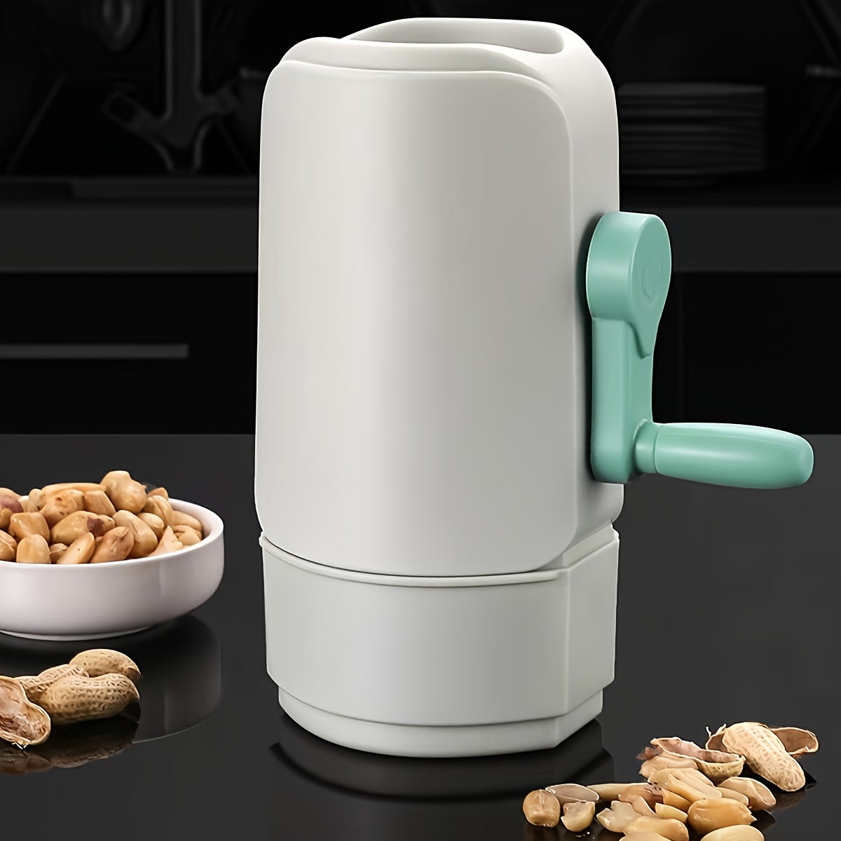 Qo'lda ishlovchi yerfıstığı po'stini ajratish qurilmasi, kichik o'lchamli, oziq-ovqat uchun xavfsiz plastmassa oshxona asbobi