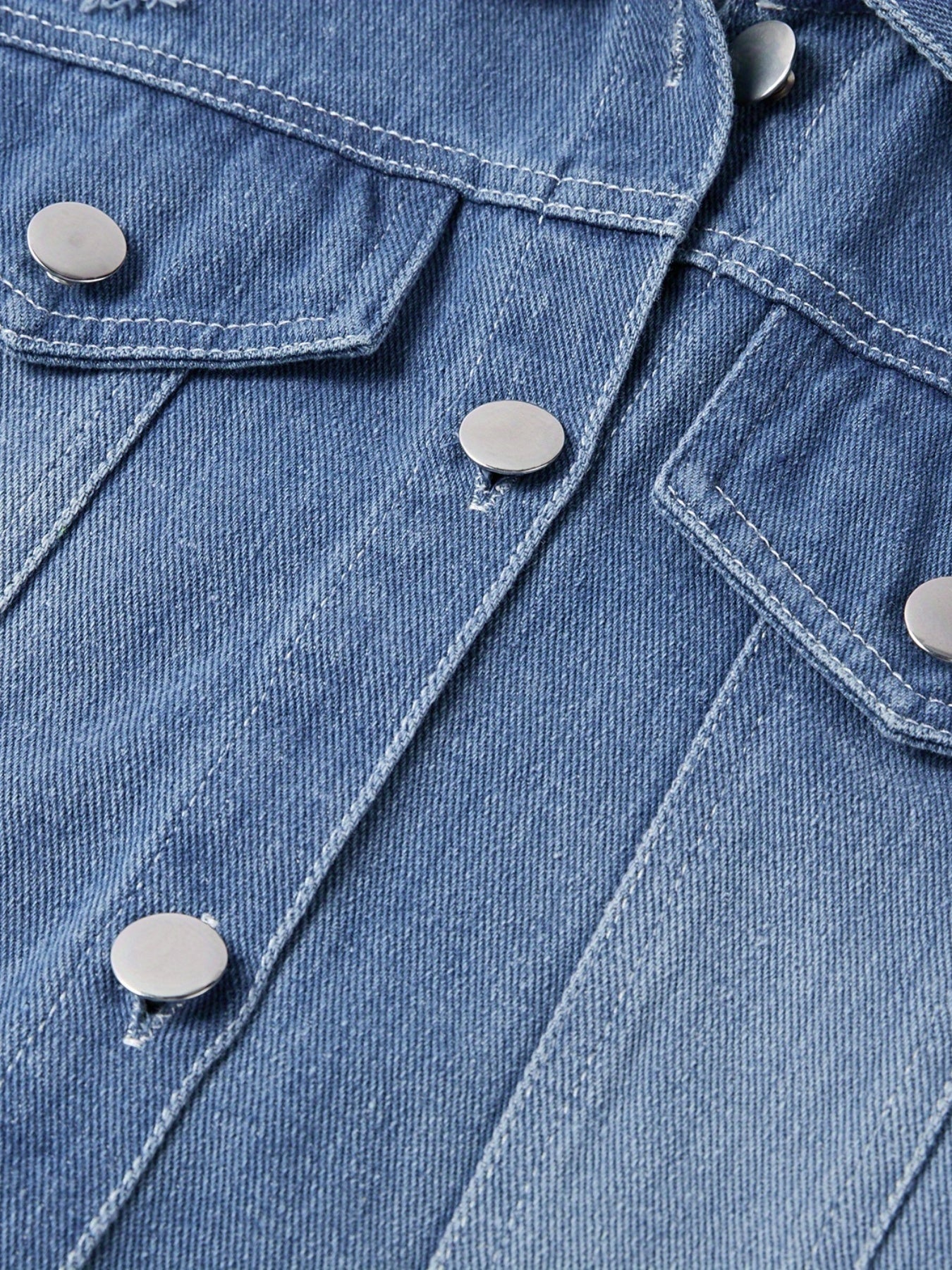 Hooded Denim Jacket for Kids with Cartoon Eagle Design Casual Fall Winter