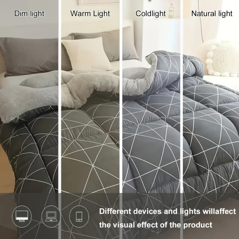 Зимнее одеяло из одного куска овечьей шерсти