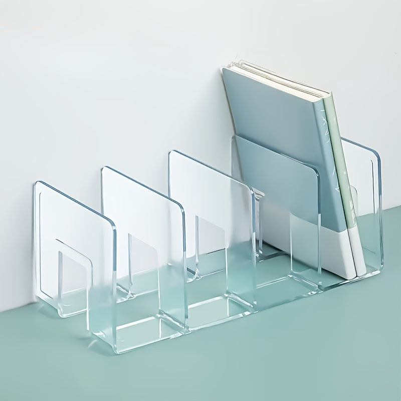 Acrylic Handbag Organizer with 4 Dividers for Closet Purse Storage