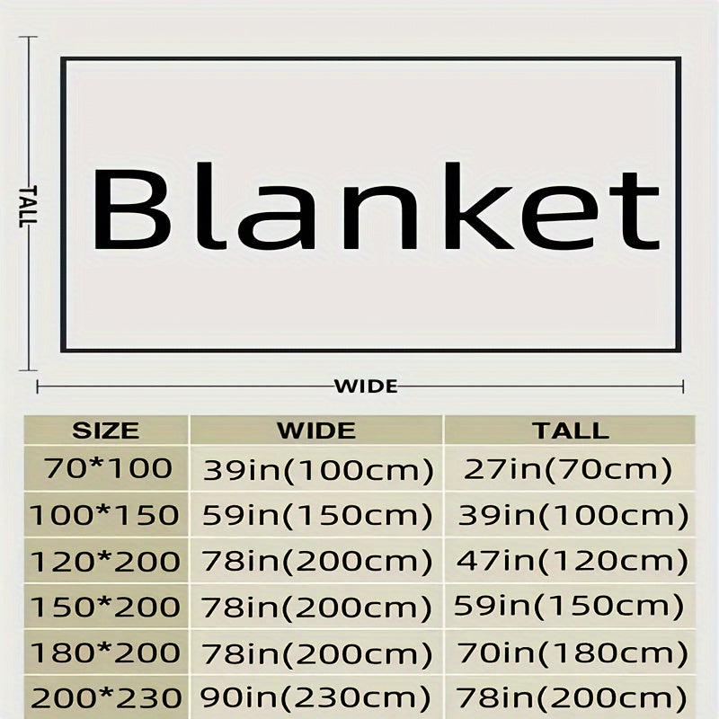 Fleece Blanket with Whimsical Stripes for Cozy Snuggling and Napping