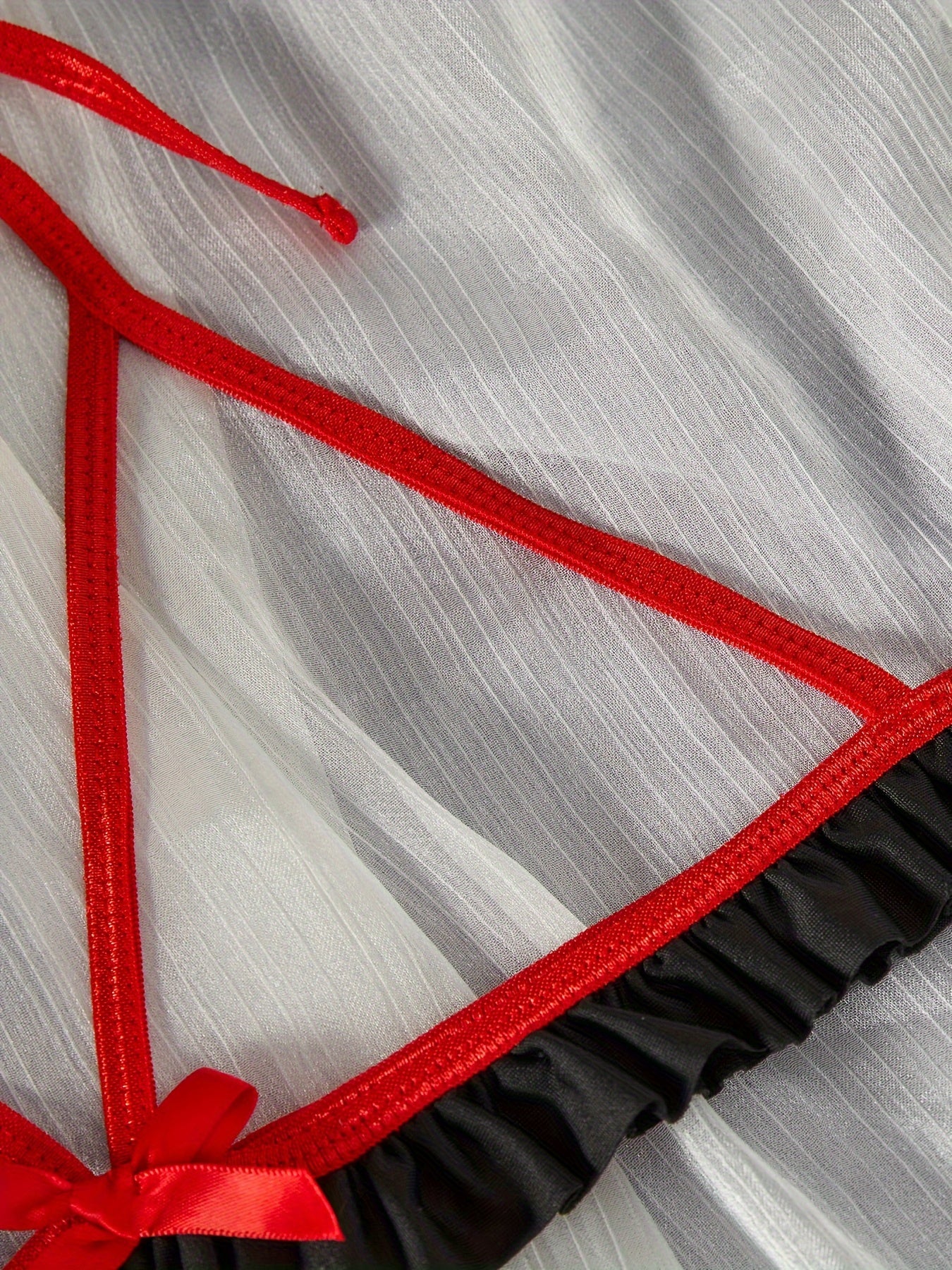 Women's Lace Satin Lingerie Set with Underwire and Adjustable Straps