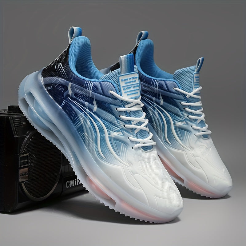 Men's Casual Sneakers Low Top Fabric Non-Slip Shock-Absorbing Street Style