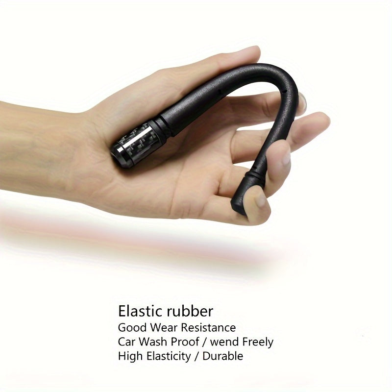 Universal Rubber Car Antenna 17.78cm FM/AM Reception Vehicle Motorcycle