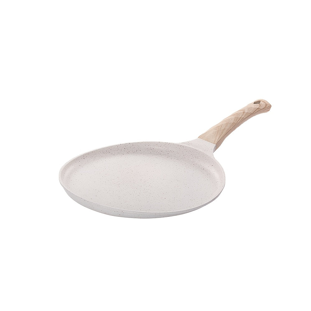 Sartén antiadherente de 28cm para cocina de gas e inducción, aluminio duradero, fácil de limpiar