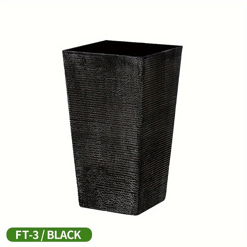 Large Tall Plastic Planter for Outdoor Indoor Garden Patio Flower Pot