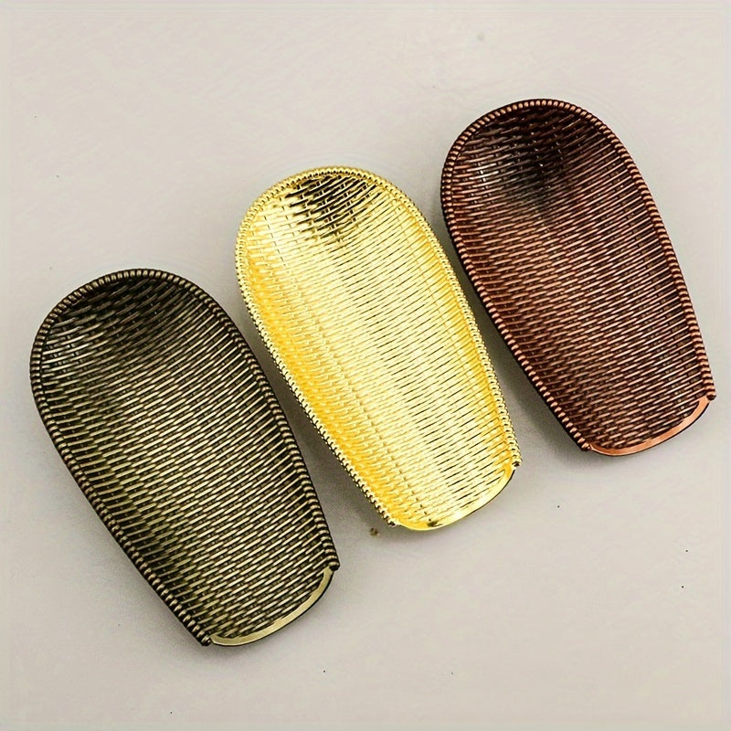 Set de accesorios para té Matcha con acabado en cobre, cucharas de té con patrón de loto y herramientas de Kung Fu