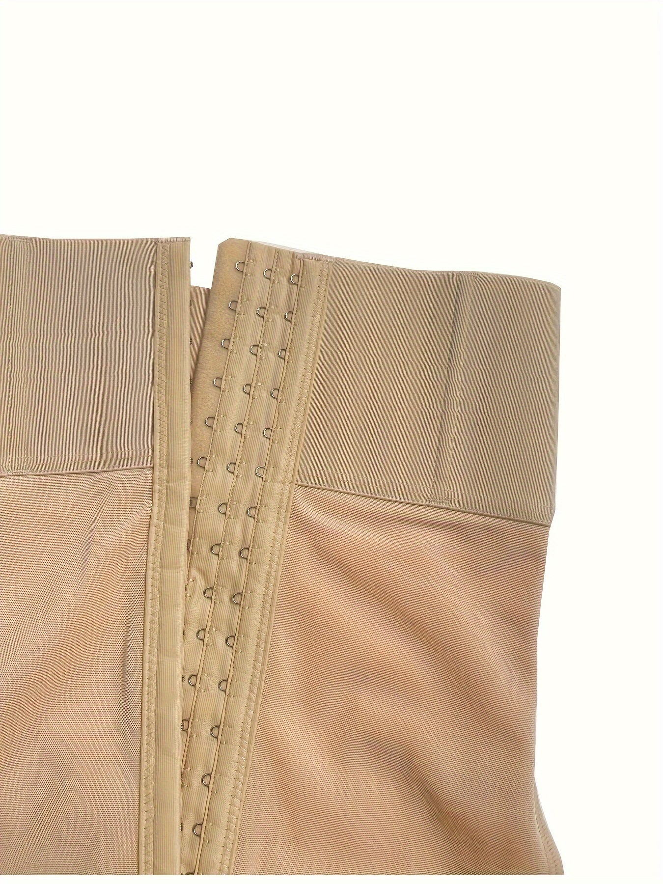 High Waist Lace Trim Butt Lifting Tummy Control Shorts with Foot Drop Shapewear