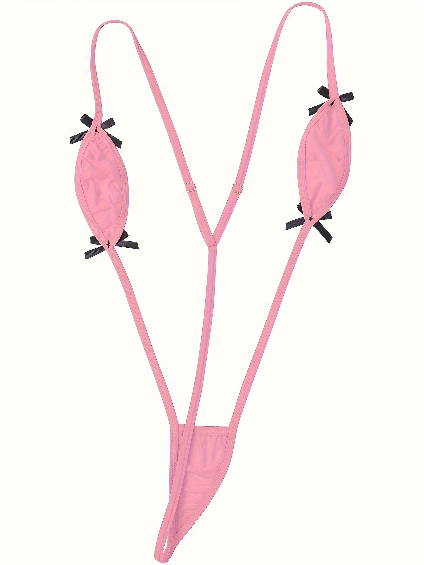 Ayollar uchun qora tikanli bodysuit, uch nuqtali charm dizayni bilan