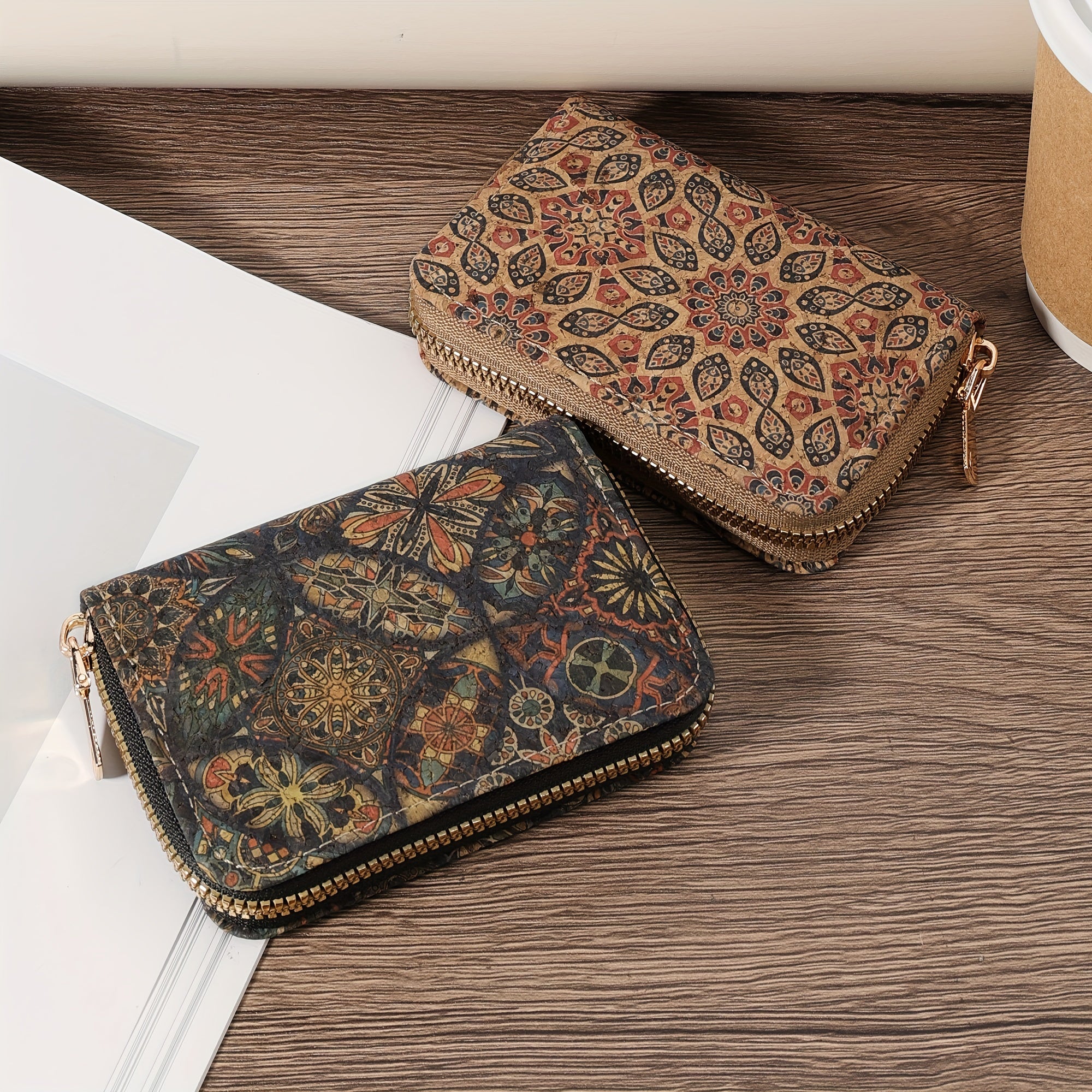 Ayollar uchun minimalistik qisqa hamyon, zipli, tasodifiy clutch tangalar sumkasi, zamonaviy nylon qopqoq.