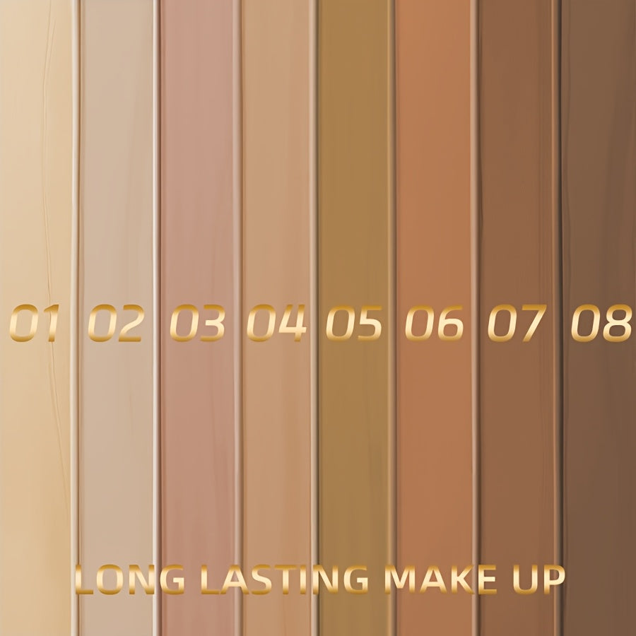 Men's Full Coverage Concealer Waterproof Liquid Foundation for All Skin Tones