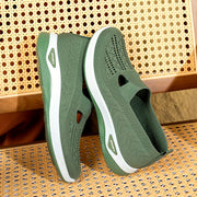 Women's Breathable Soft-Soled Casual Shoes with Elastic Openings