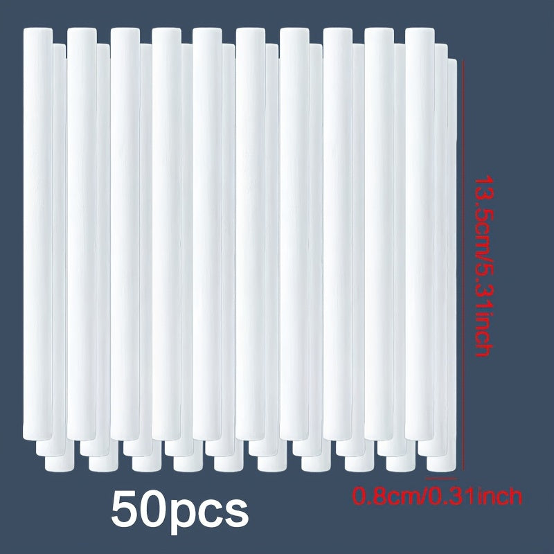 Adjustable Length Humidifier Filter Sticks Set of 5-50 Plastic Replacement Cartridges No Batteries Needed
