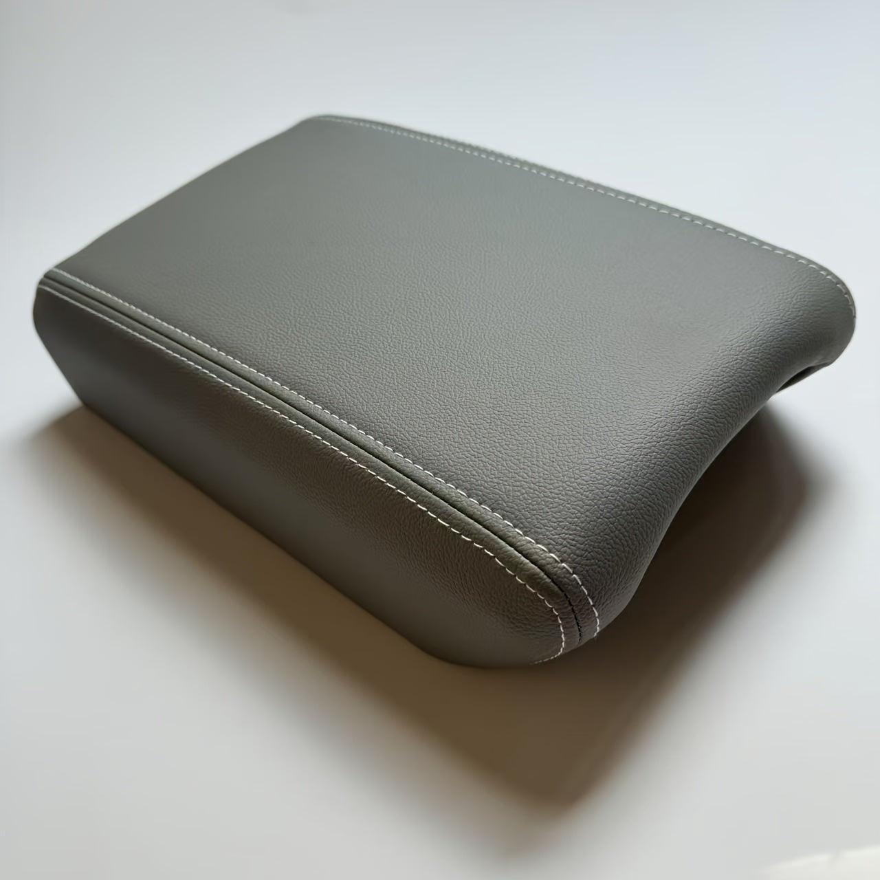 Avtomobil konsoli armrest qopqog'i qopqog'i qora va kulrang ABS bardoshli 2007-2017 uchun mos