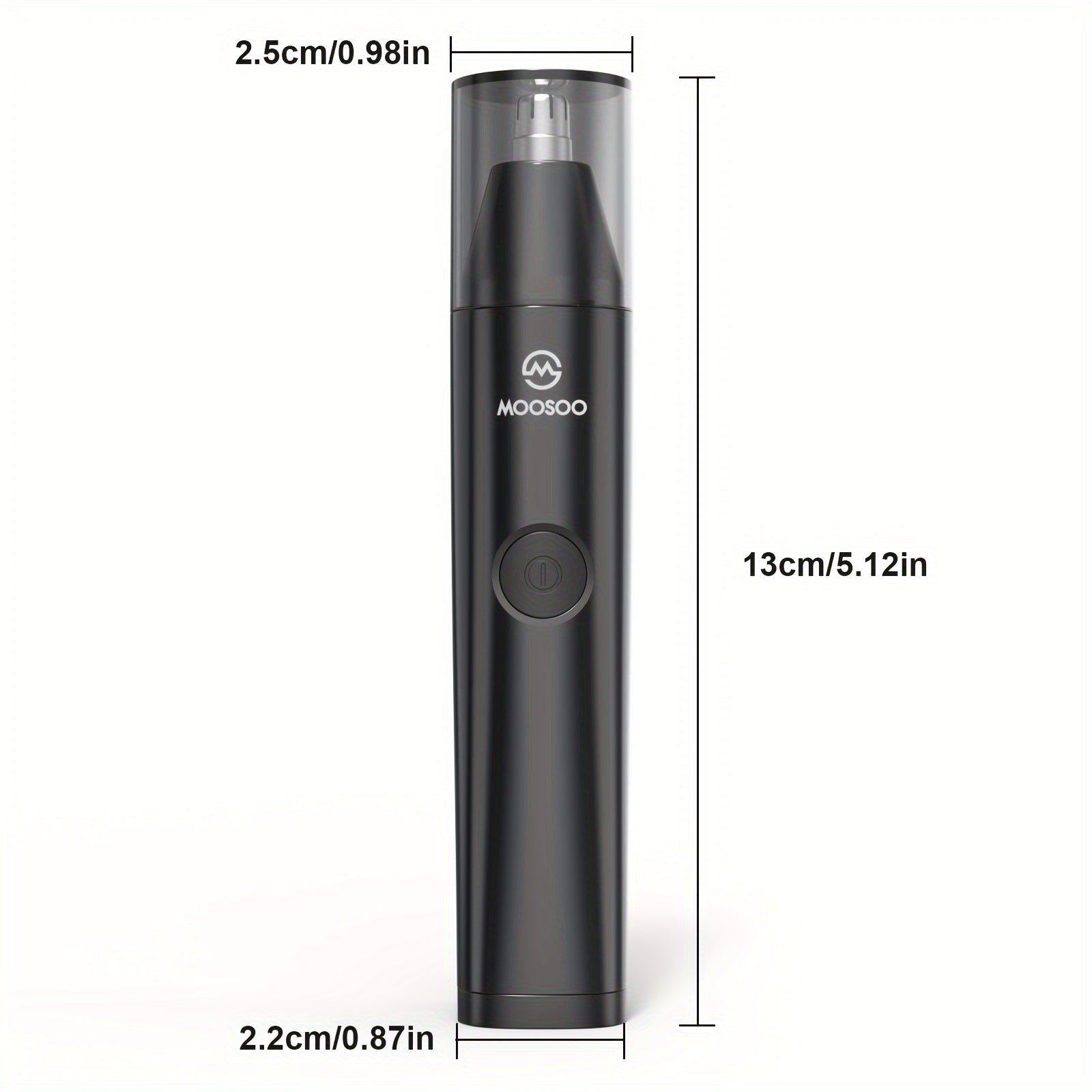 Recortadora de vello nasal todo en uno para hombres y mujeres, sin dolor, recargable por USB, 500mAh