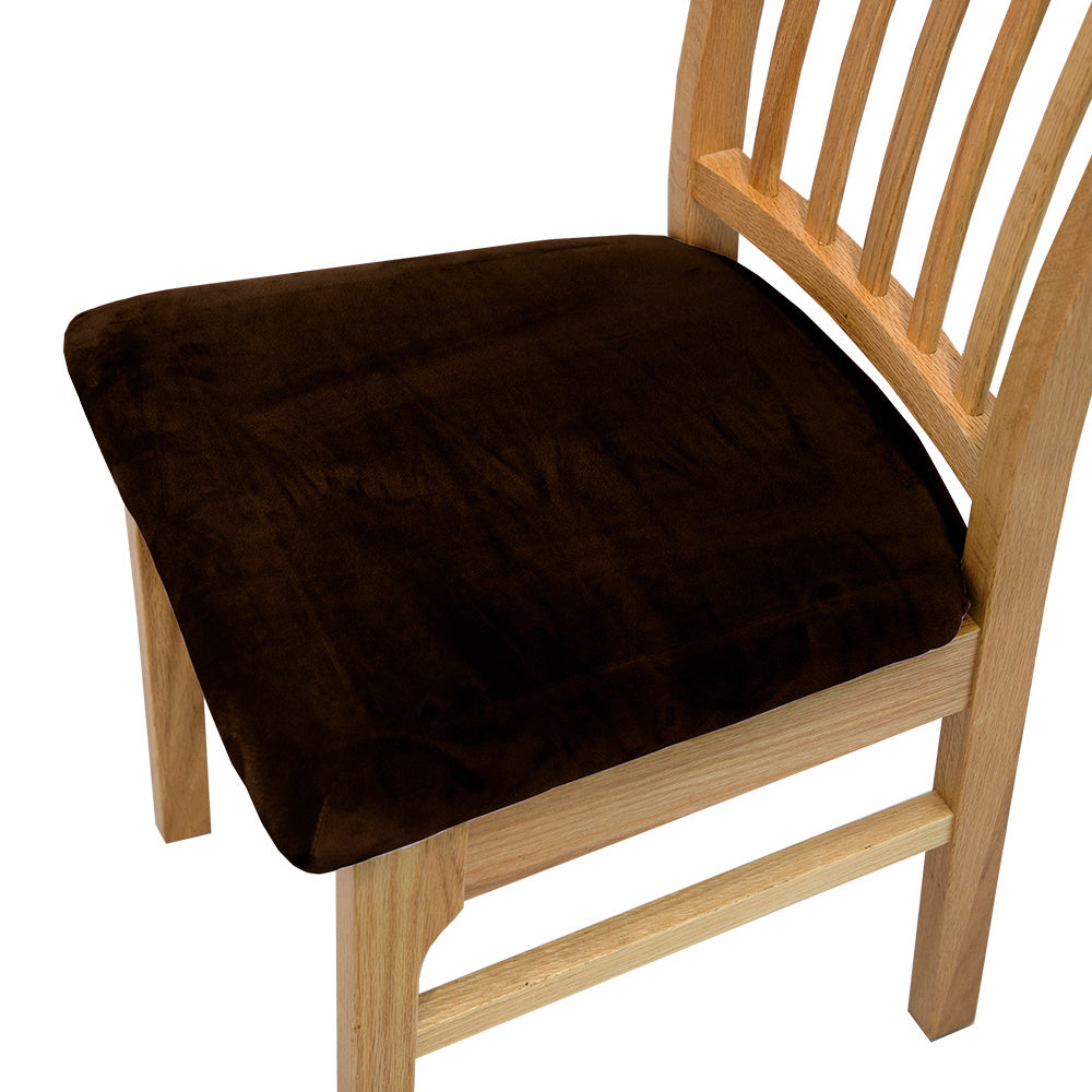 Velvet Dining Chair Slipcovers for Home and Event Decor, 1 Piece