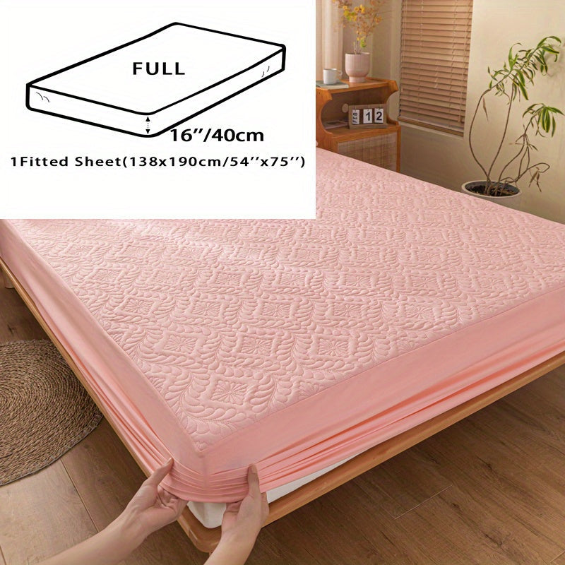 Set of 2 Waterproof Mattress Protector Pillowcases 3D Air Bamboo Breathable Soft