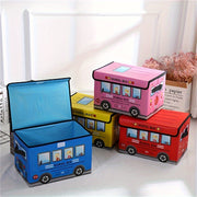 Cartoon Car Storage Box Foldable Waterproof Moisture-Proof for Office Dorm Home Organization