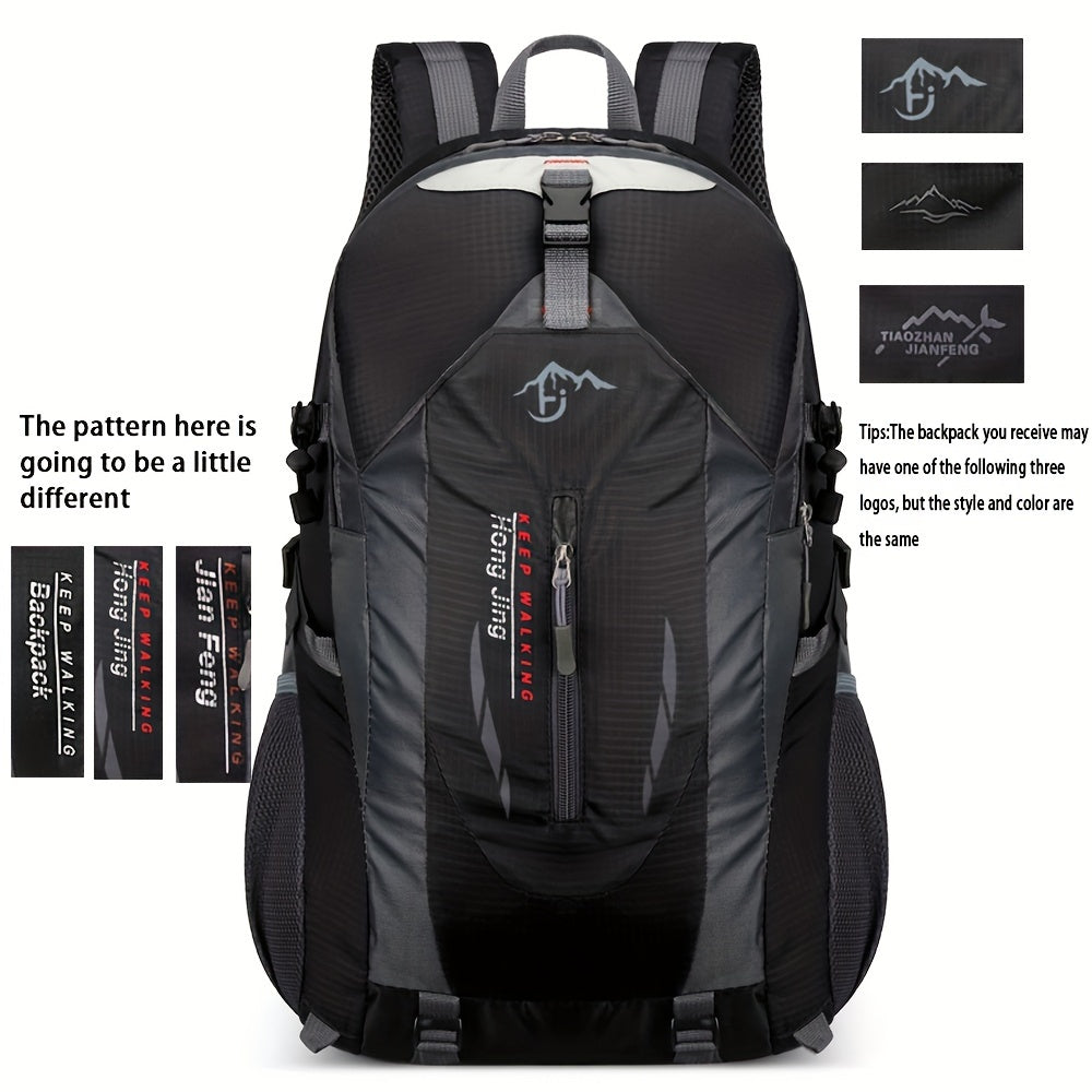 40L Outdoor Travel Backpack for Hiking and Sports Lightweight Adjustable Nylon